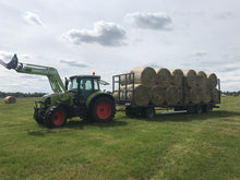 Laden Sie das Bild in den Galerie-Viewer, 40 x Rundballen Heu / ca. 1,35 m im Durchmesser - inkl. 7 % MwSt.